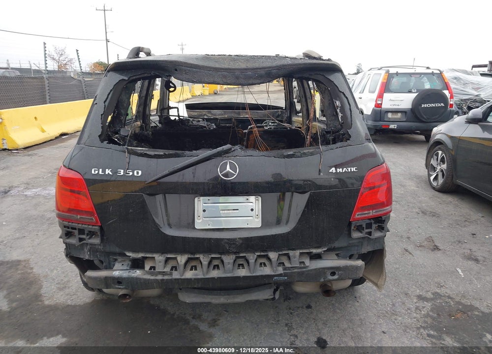 2013 MERCEDES-BENZ GLK 350 4MATIC VIN: WDCGG8JB3DG153360