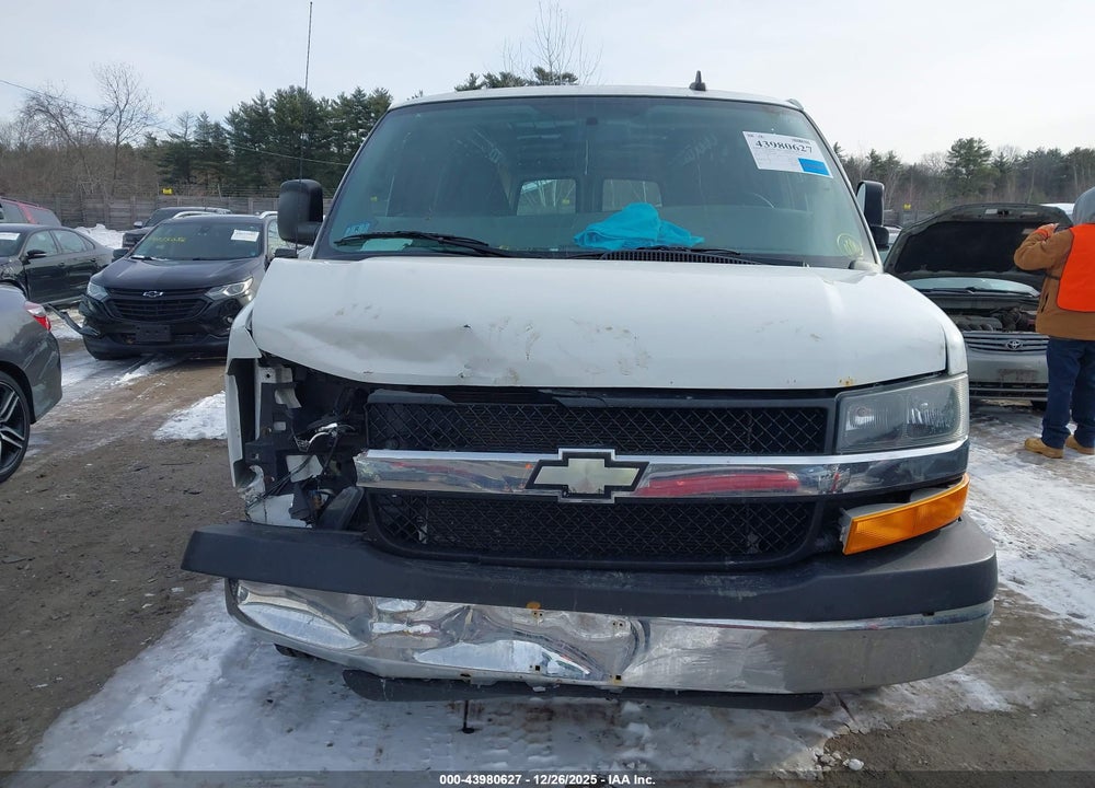 2021 CHEVROLET EXPRESS CARGO RWD 2500 EXTENDED WHEELBASE WT VIN: 1GCWGBFP6M1260800