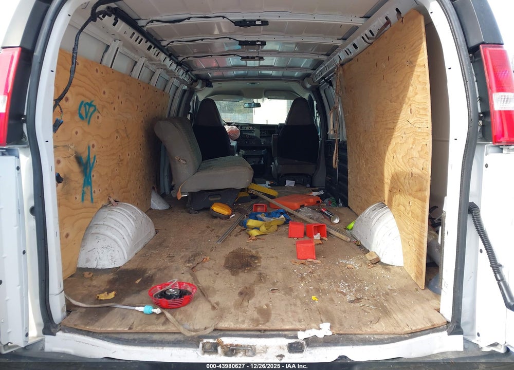 2021 CHEVROLET EXPRESS CARGO RWD 2500 EXTENDED WHEELBASE WT VIN: 1GCWGBFP6M1260800