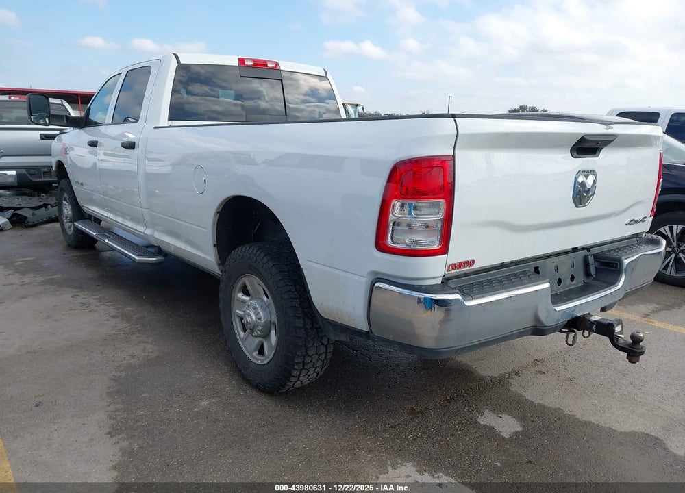 2022 RAM 2500 TRADESMAN  4X4 8' BOX VIN: 3C6UR5HL2NG212752