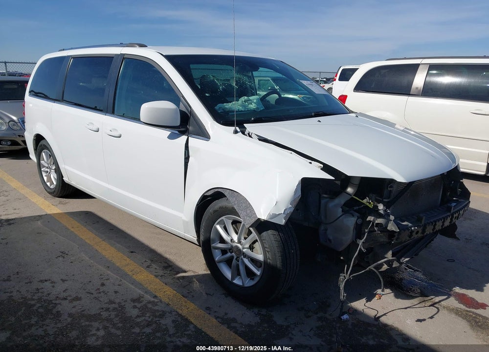 2019 DODGE GRAND CARAVAN SXT VIN: 2C4RDGCG9KR620111