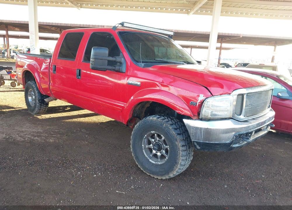 2001 FORD F-250 LARIAT/XL/XLT VIN: 1FTNW21S41EA55328