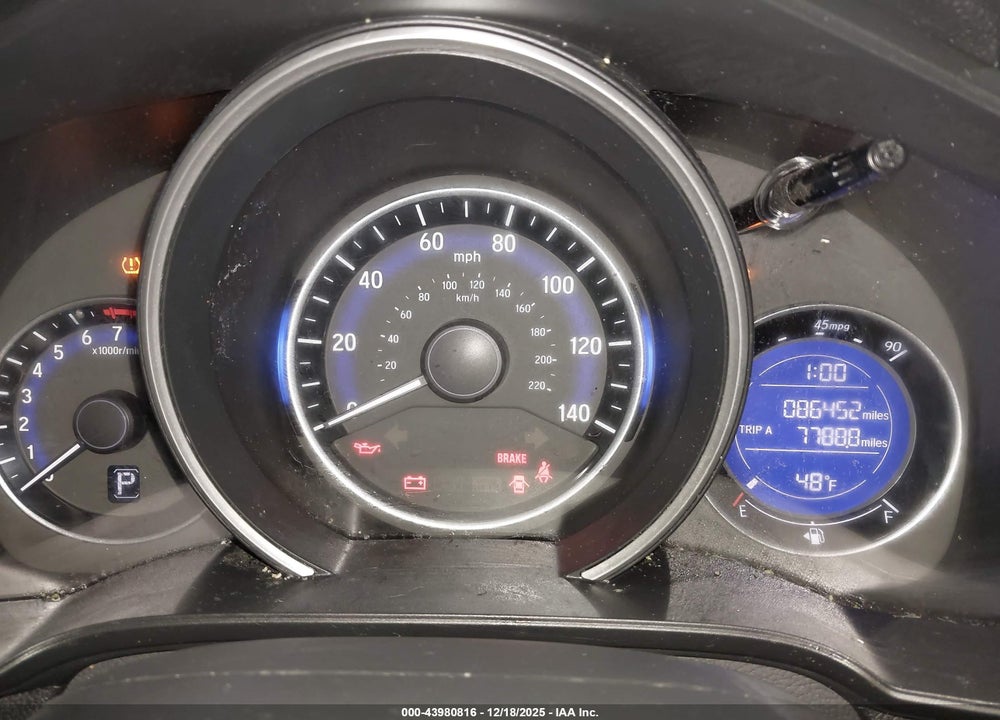 2015 HONDA FIT LX VIN: 3HGGK5H54FM764463