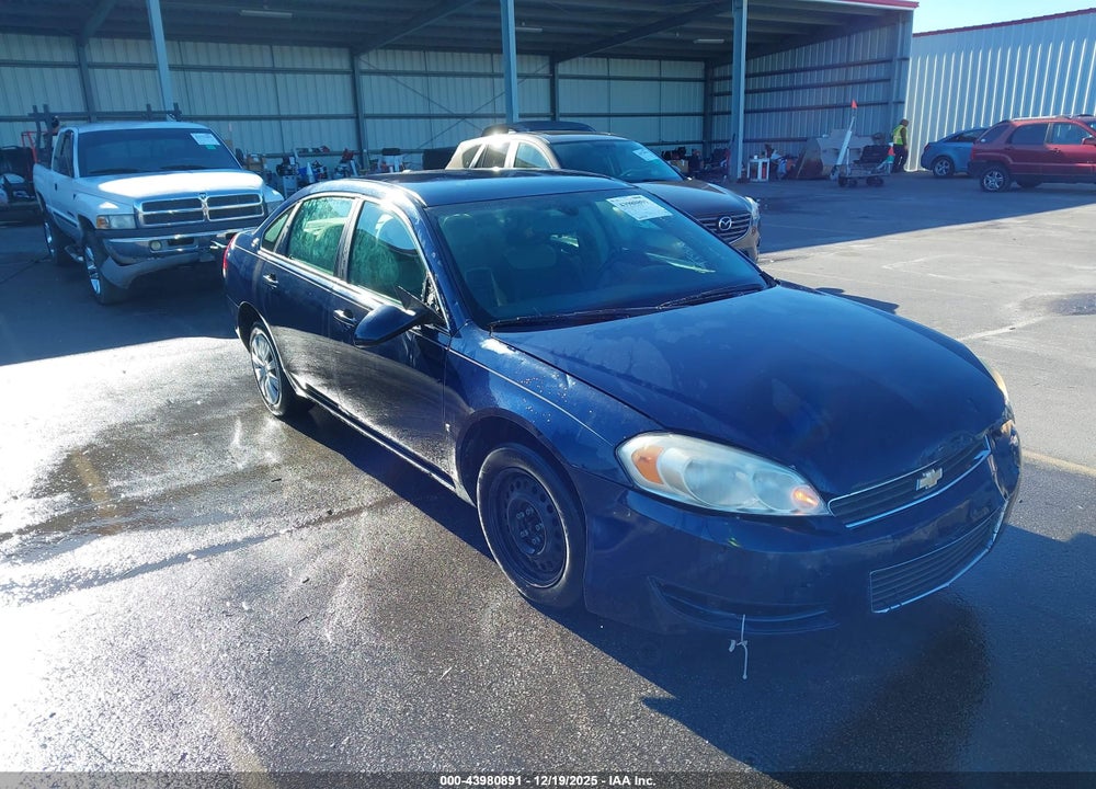 2008 CHEVROLET IMPALA LS VIN: 2G1WB58K681349552