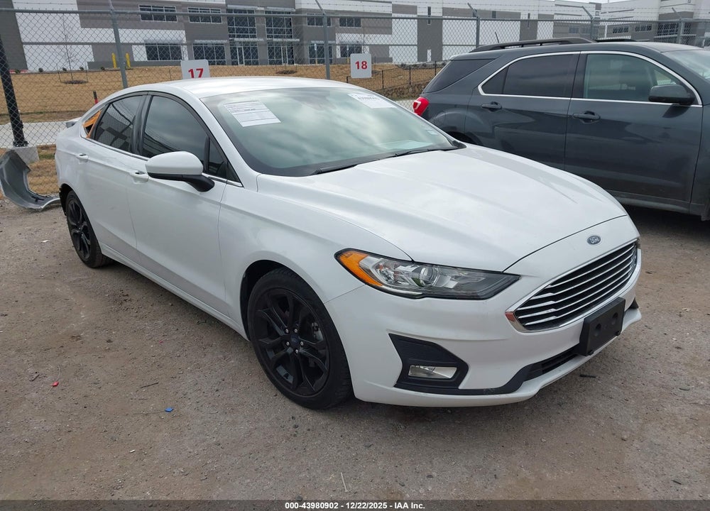 2019 FORD FUSION SE VIN: 3FA6P0HD2KR170060