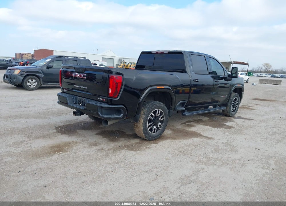 2020 GMC SIERRA 2500HD 4WD  STANDARD BED AT4 VIN: 1GT49PEY6LF240413