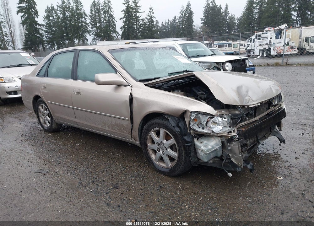 2002 TOYOTA AVALON XLS VIN: 4T1BF28B32U244810