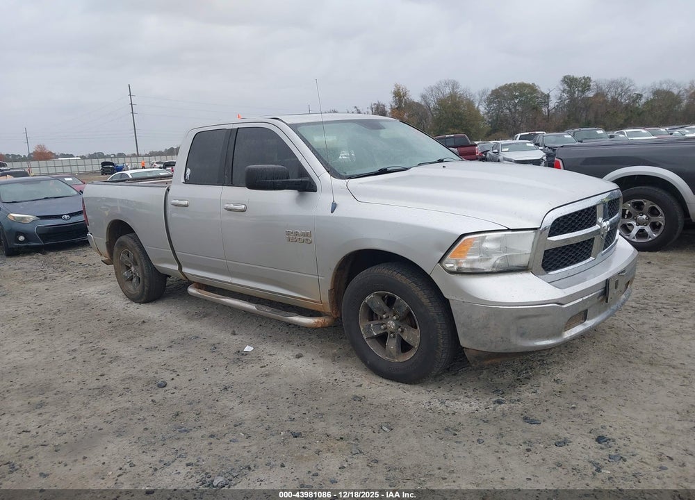 2013 RAM 1500 SLT VIN: 1C6RR6GP0DS512278