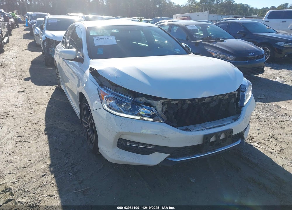 2016 HONDA ACCORD SPORT VIN: 1HGCR2F51GA213613