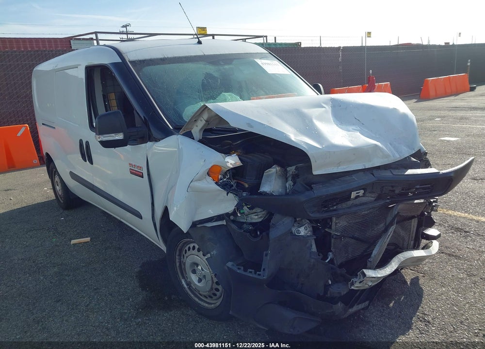 2019 RAM PROMASTER CITY TRADESMAN VIN: ZFBHRFAB3K6N53546