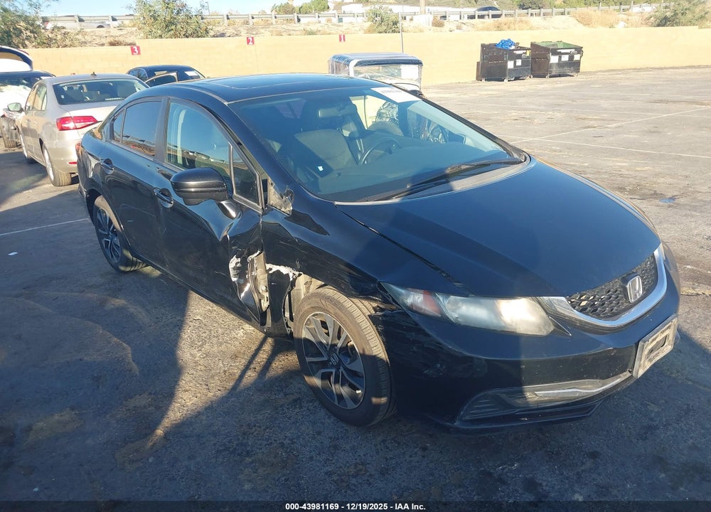 2014 HONDA CIVIC EX VIN: 19XFB2F80EE257669