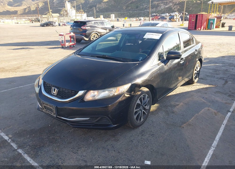 2014 HONDA CIVIC EX VIN: 19XFB2F80EE257669