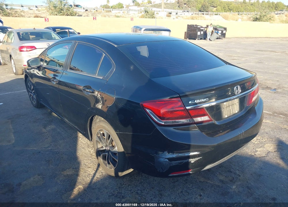 2014 HONDA CIVIC EX VIN: 19XFB2F80EE257669