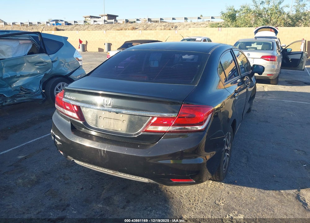 2014 HONDA CIVIC EX VIN: 19XFB2F80EE257669