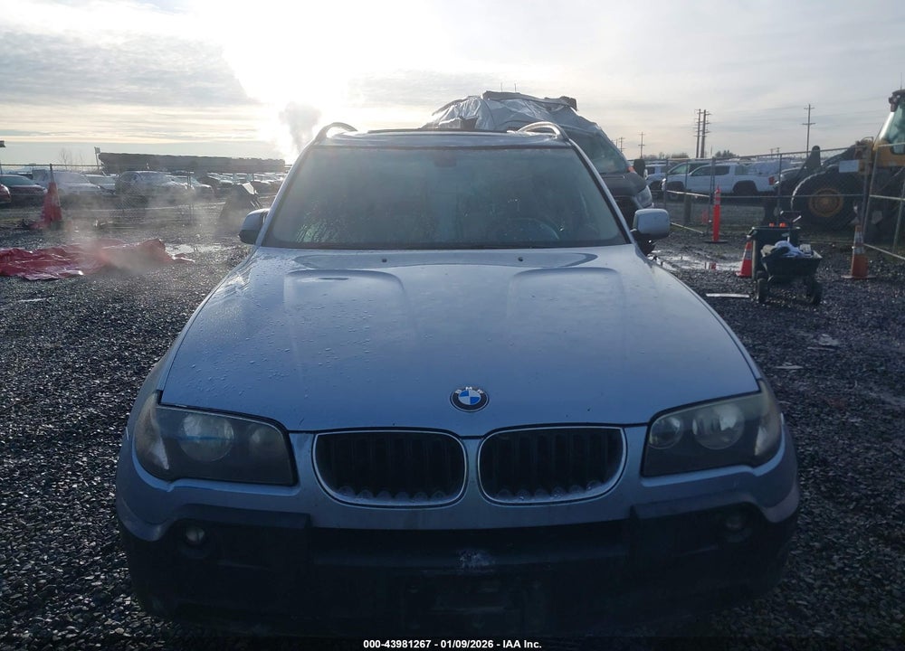 2005 BMW X3 3.0I VIN: WBXPA934X5WD22380