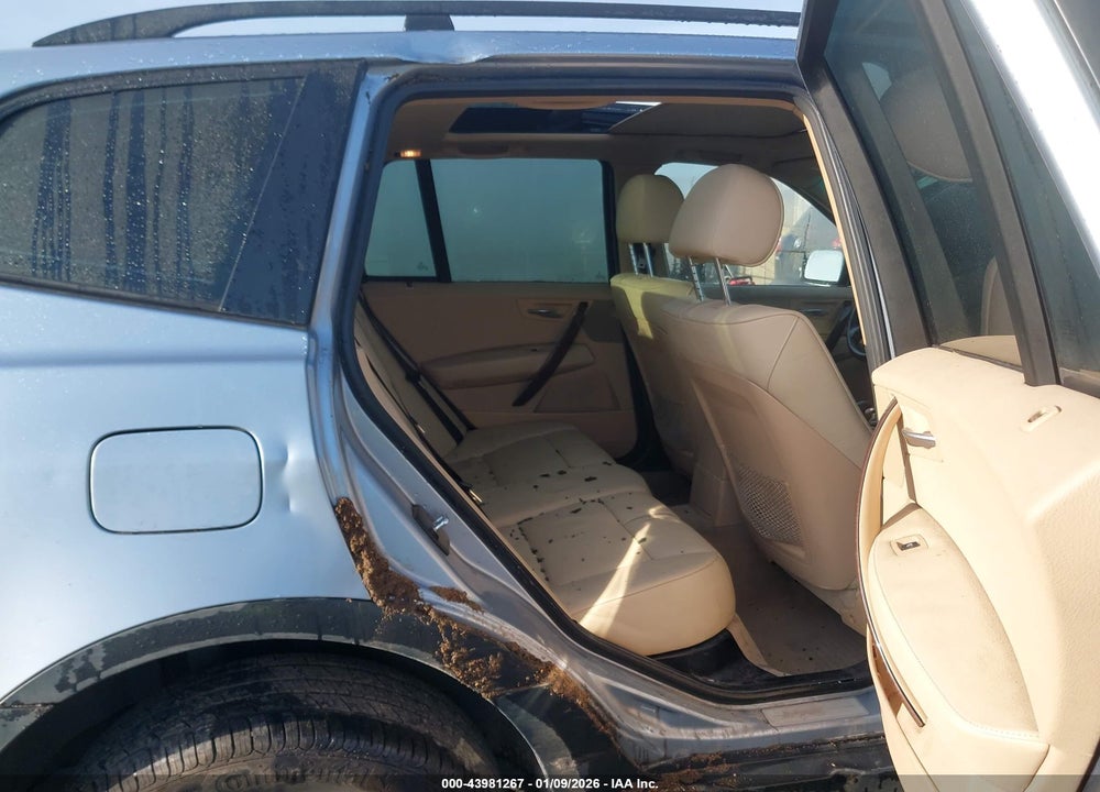 2005 BMW X3 3.0I VIN: WBXPA934X5WD22380