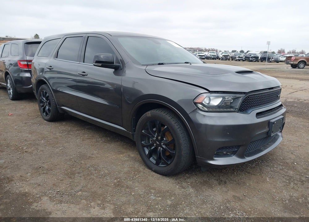 2019 DODGE DURANGO GT PLUS RWD VIN: 1C4RDHDG4KC839619