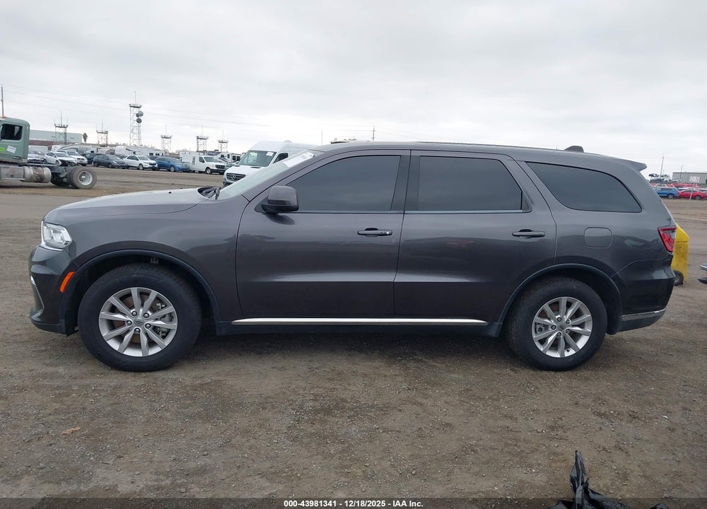 2021 DODGE DURANGO SXT AWD VIN: 1C4RDJAGXMC792711