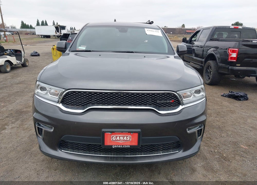 2021 DODGE DURANGO SXT AWD VIN: 1C4RDJAGXMC792711