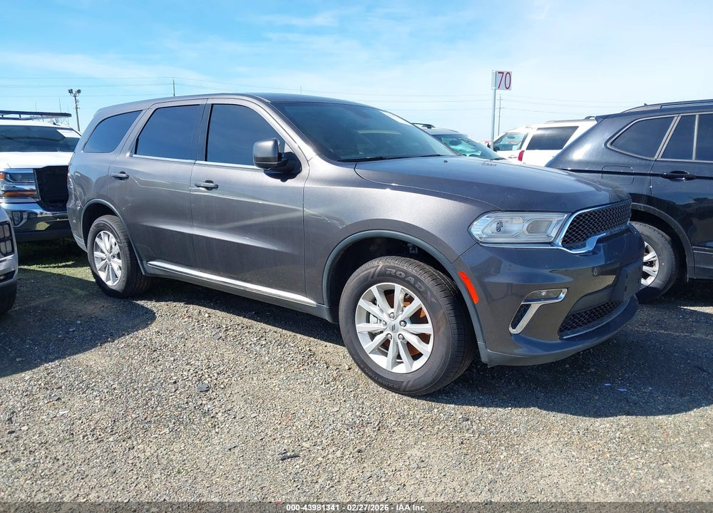 2021 DODGE DURANGO SXT AWD VIN: 1C4RDJAGXMC792711