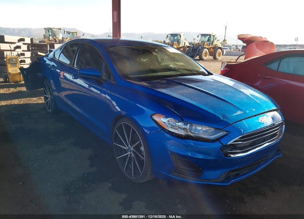 2019 FORD FUSION SE VIN: 3FA6P0HD9KR176941