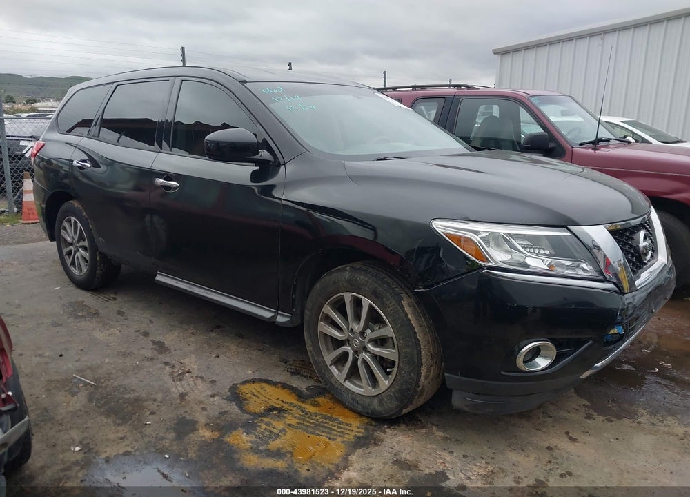 2013 NISSAN PATHFINDER S VIN: 5N1AR2MN7DC656014
