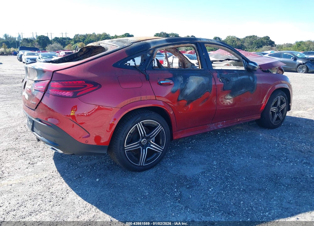 2025 MERCEDES-BENZ GLE 450 COUPE 4MATIC VIN: 4JGFD5KB1SB301888