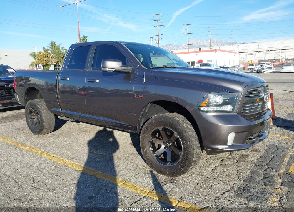 2017 RAM 1500 SPORT  4X4 6'4 BOX VIN: 1C6RR7HT4HS620779