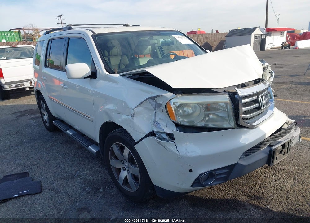 2013 HONDA PILOT TOURING VIN: 5FNYF3H95DB023464