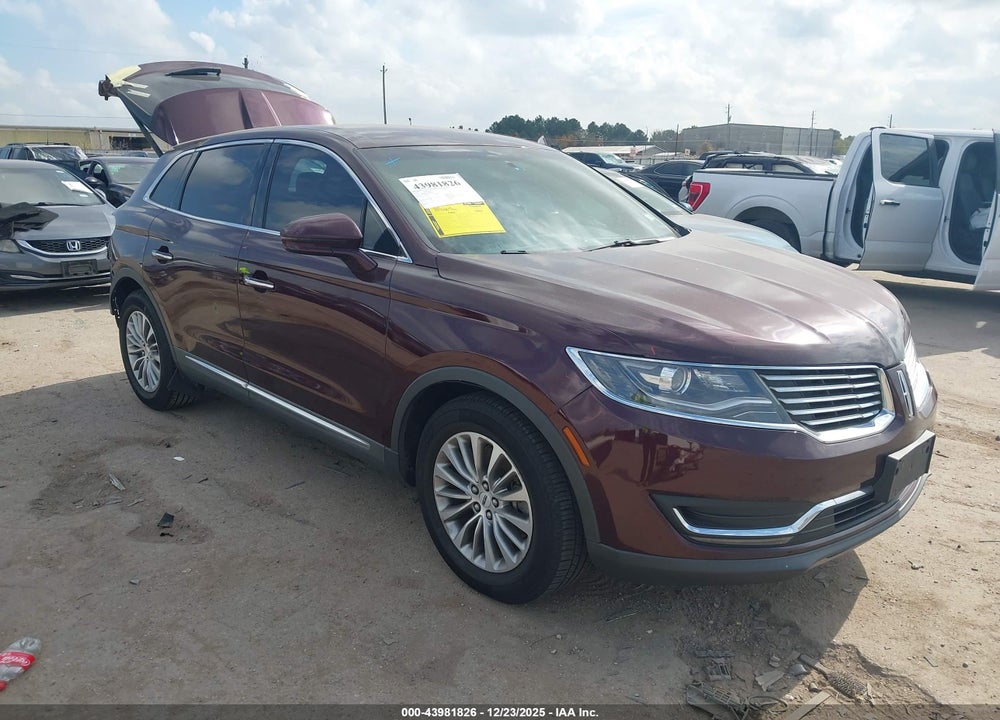 2017 LINCOLN MKX SELECT VIN: 2LMPJ6KR1HBL40228