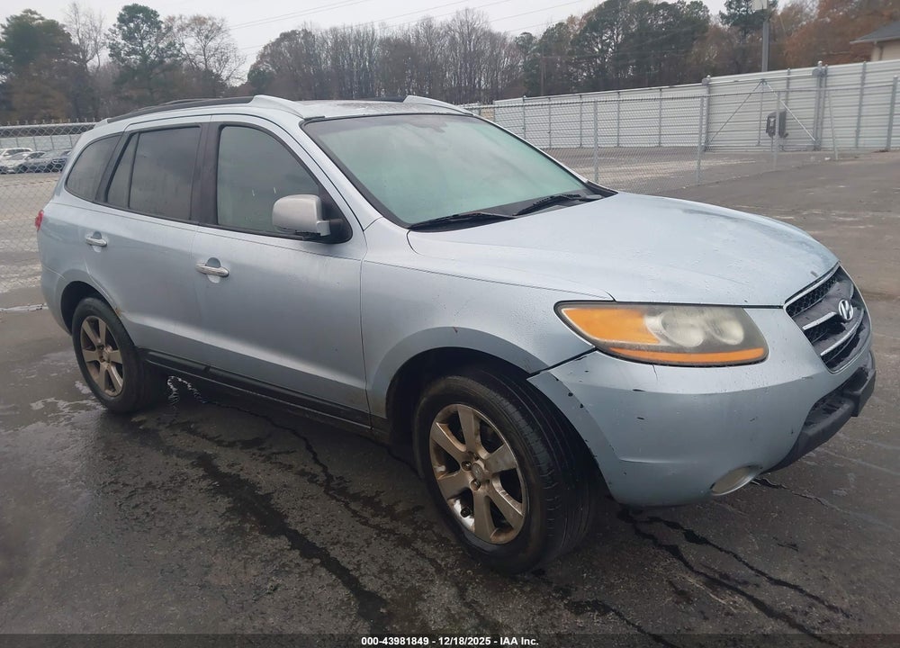 2008 HYUNDAI SANTA FE LIMITED/SE VIN: 5NMSH13E78H223419