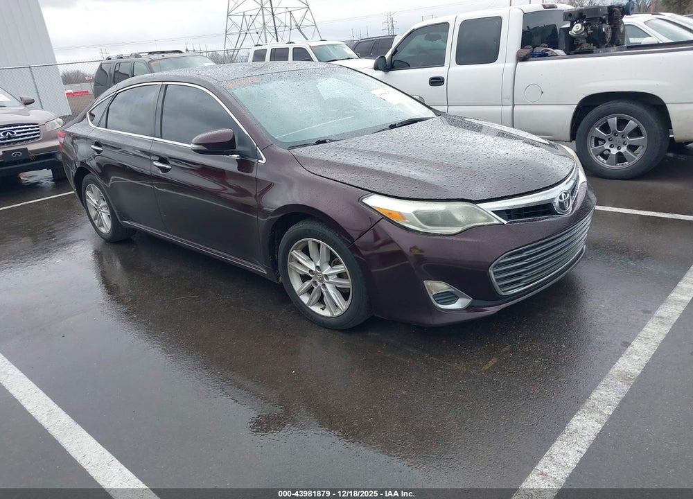 2014 TOYOTA AVALON XLE VIN: 4T1BK1EB4EU086010