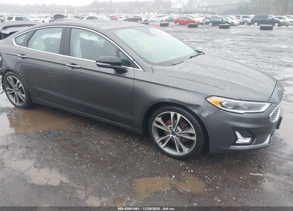 2019 FORD FUSION TITANIUM VIN: 3FA6P0K96KR194379
