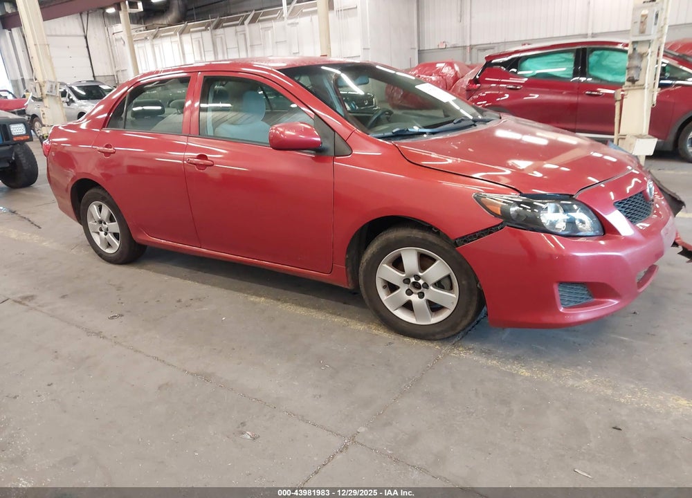 2009 TOYOTA COROLLA LE VIN: JTDBL40E49J026059