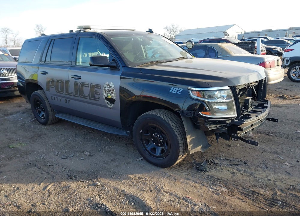 2020 CHEVROLET TAHOE 4WD COMMERCIAL FLEET VIN: 1GNSKDECXLR215776