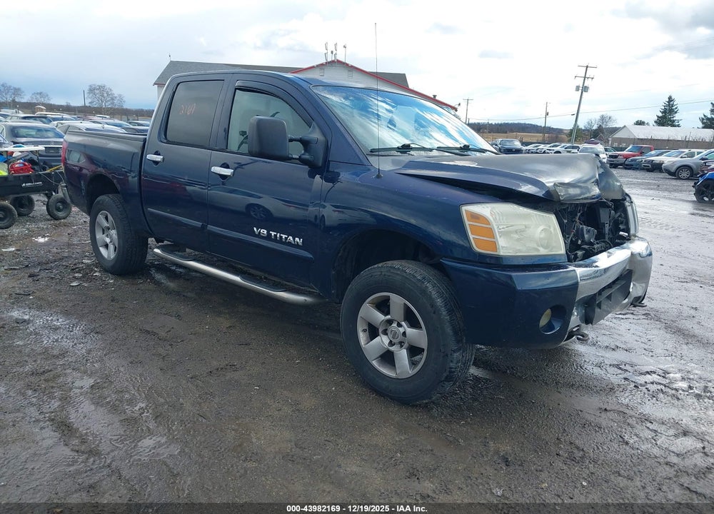 2006 NISSAN TITAN SE VIN: 1N6BA07B26N510033