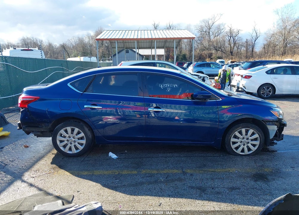 2016 NISSAN SENTRA SV VIN: 3N1AB7AP7GY265388