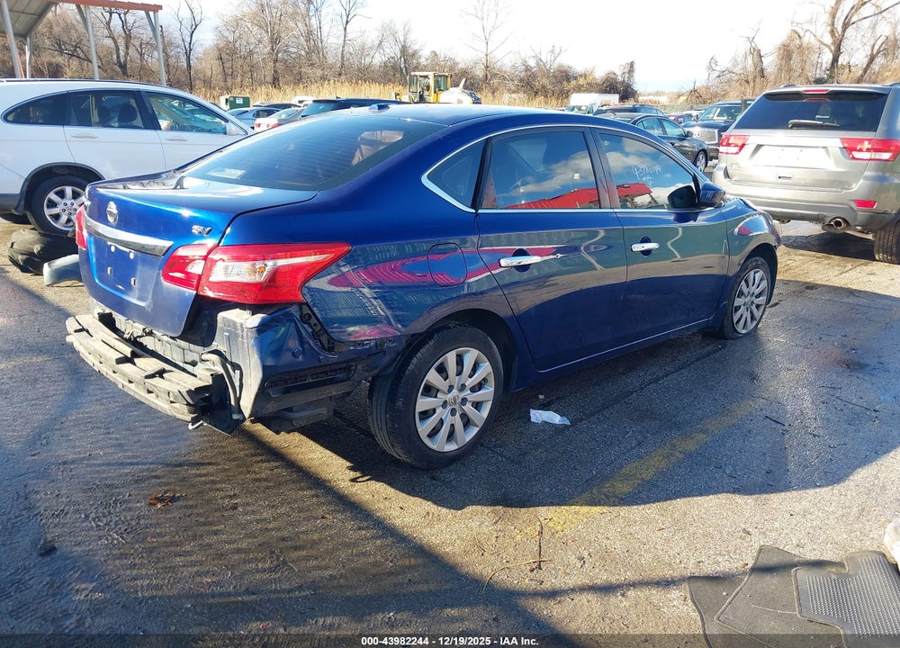 2016 NISSAN SENTRA SV VIN: 3N1AB7AP7GY265388