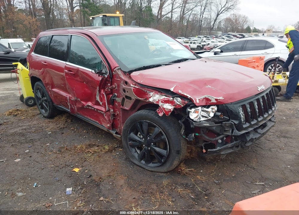 2012 JEEP GRAND CHEROKEE LAREDO VIN: 1C4RJEAT2CC361808