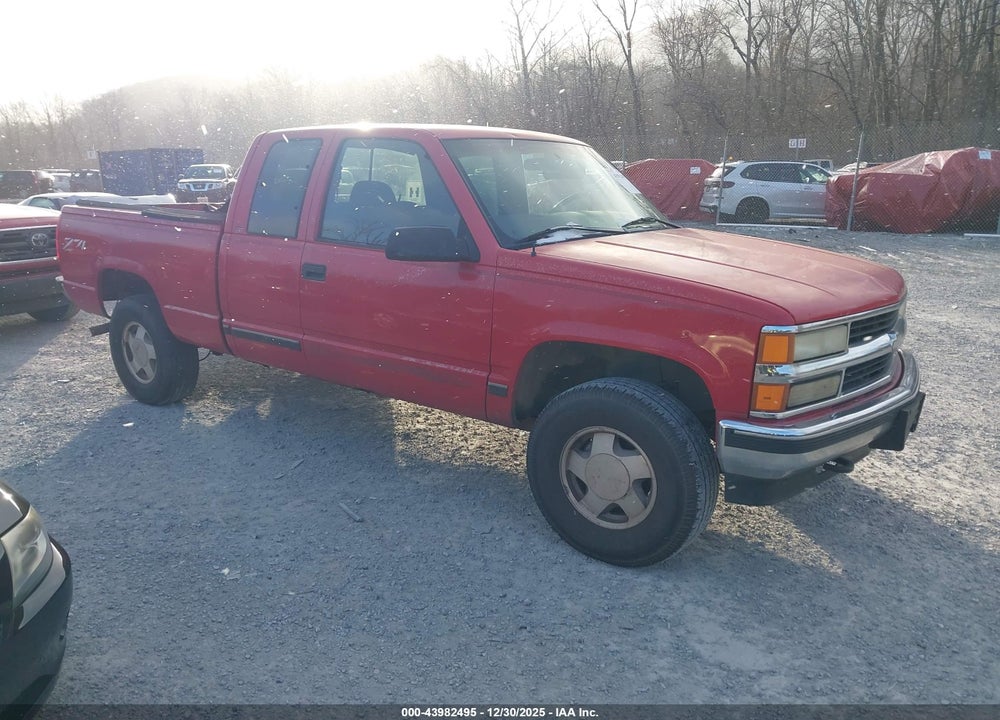 1998 CHEVROLET K1500 FLEETSIDE VIN: 2GCEK19R7W1196510