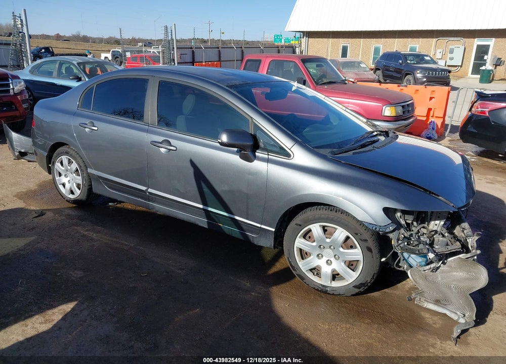 2011 HONDA CIVIC LX VIN: 19XFA1F5XBE006866