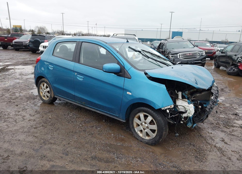 2014 MITSUBISHI MIRAGE ES VIN: ML32A4HJ2EH021521