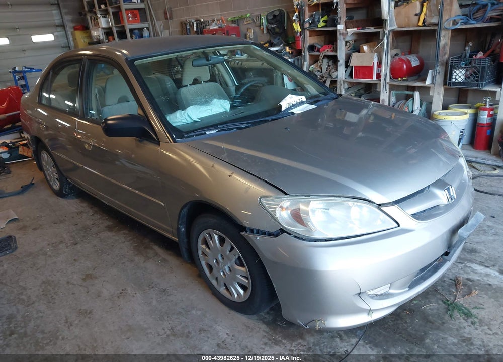 2004 HONDA CIVIC LX VIN: 1HGES16594L016065