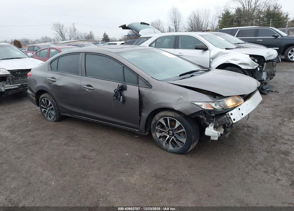 2014 HONDA CIVIC EX VIN: 2HGFB2F81EH553340