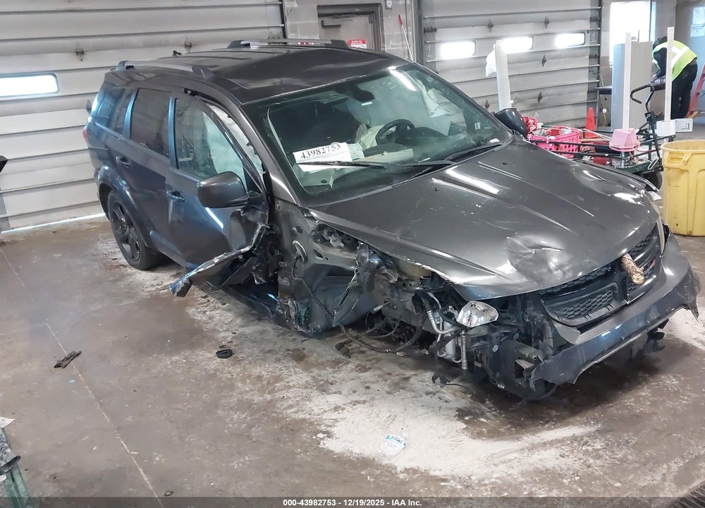 2018 DODGE JOURNEY CROSSROAD VIN: 3C4PDCGG5JT378438
