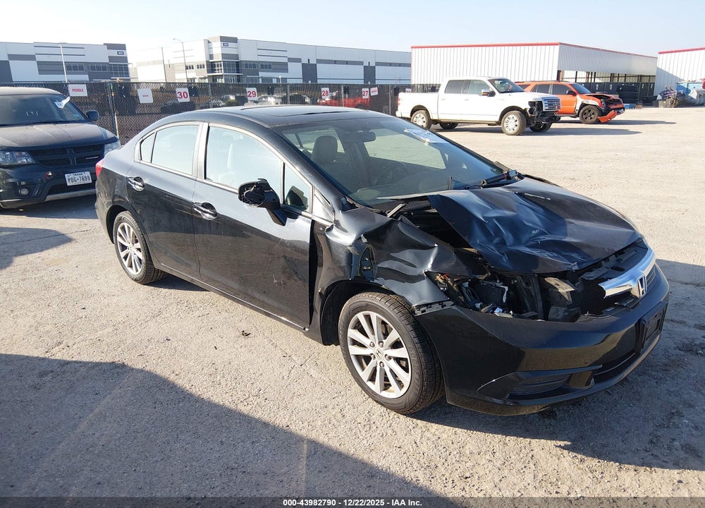 2012 HONDA CIVIC EX-L VIN: 19XFB2F98CE071075