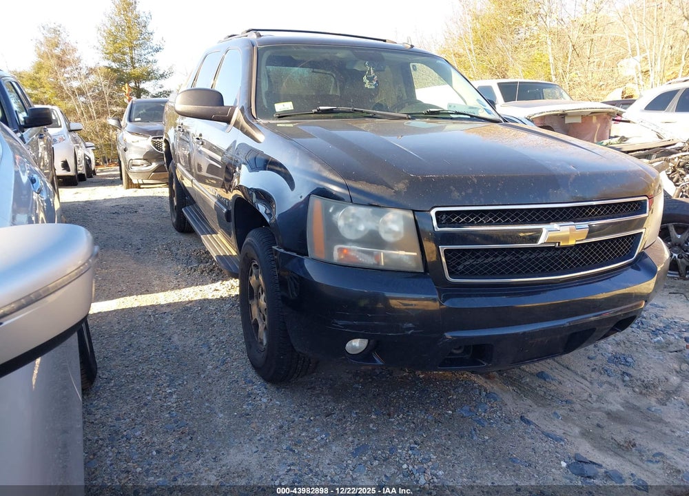 2007 CHEVROLET AVALANCHE 1500 LT VIN: 3GNFK12367G265603