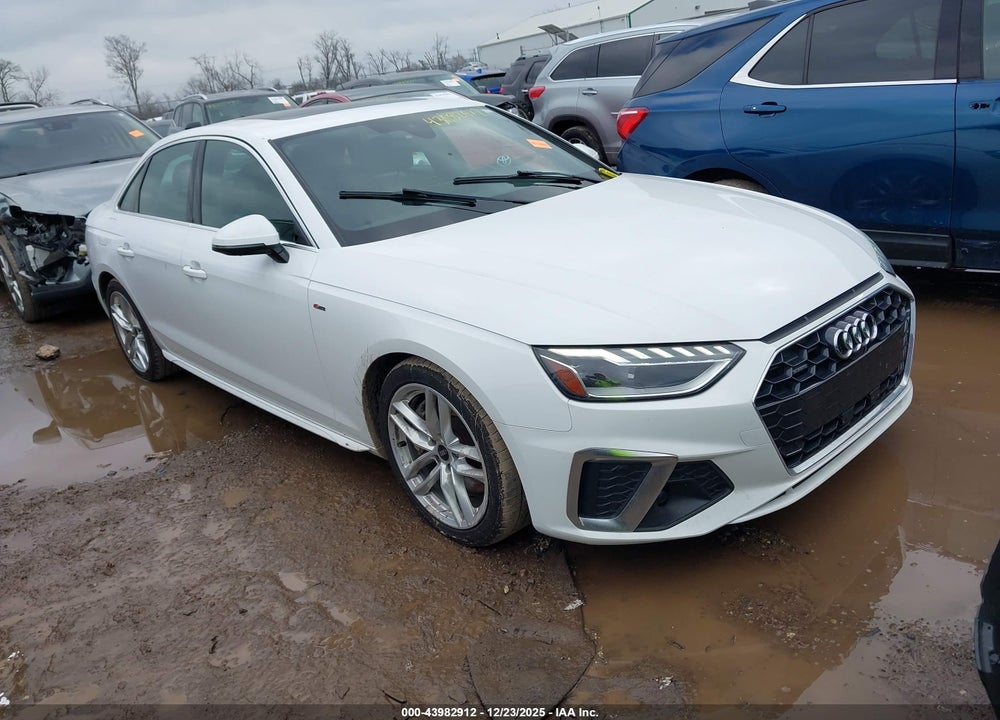 2023 AUDI A4 PREMIUM PLUS 45 TFSI S LINE QUATTRO S TRONIC VIN: WAUEAAF49PN011253