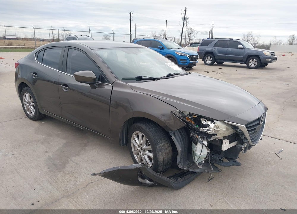2014 MAZDA 3 I TOURING VIN: JM1BM1V7XE1162518