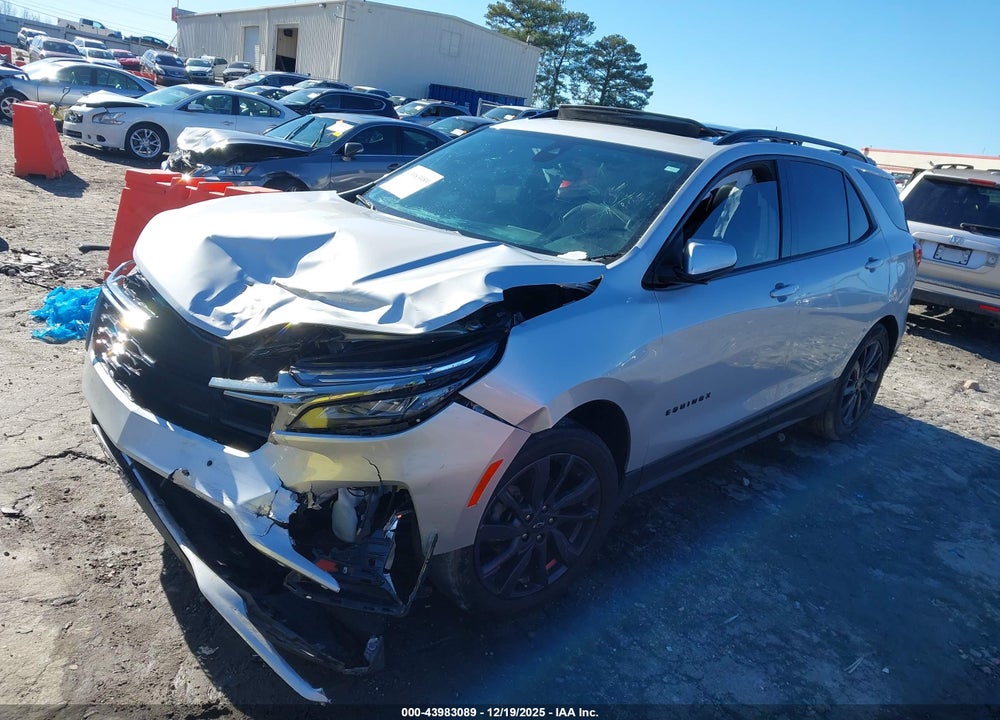 2022 CHEVROLET EQUINOX FWD RS VIN: 2GNAXMEV1N6145260